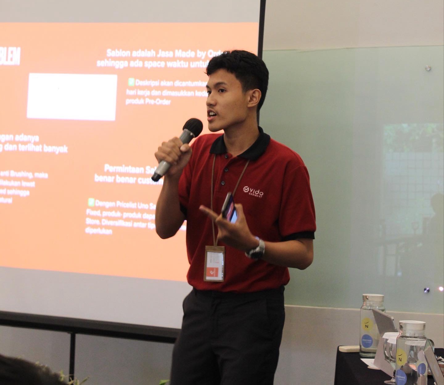 1st time pitching — pretty sure the mic felt the earthquake too